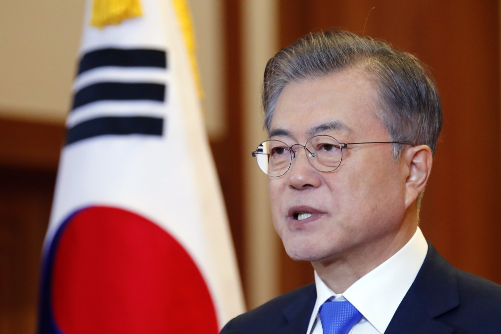 South Korean President Moon Jae-in. Photo: EPA