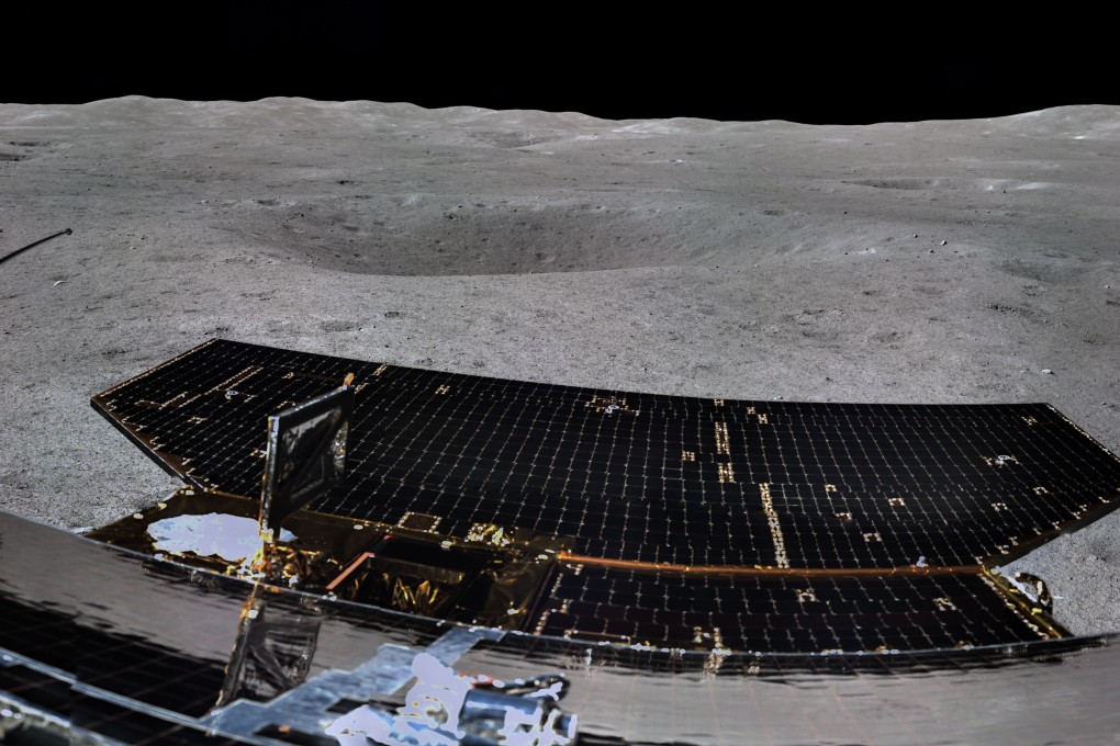 This view of South Pole-Aitken Basin crater from Chang'e 4 is part of the first panorama of the far side of the moon taken. Photo: Xinhua