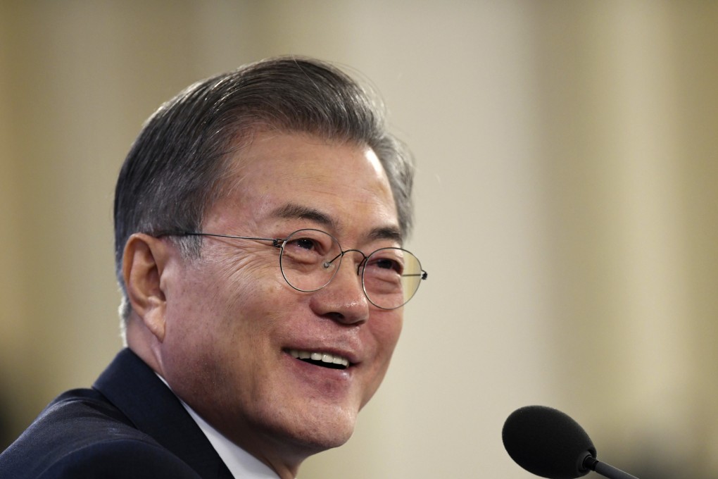 South Korean President Moon Jae-in. Photo: AP