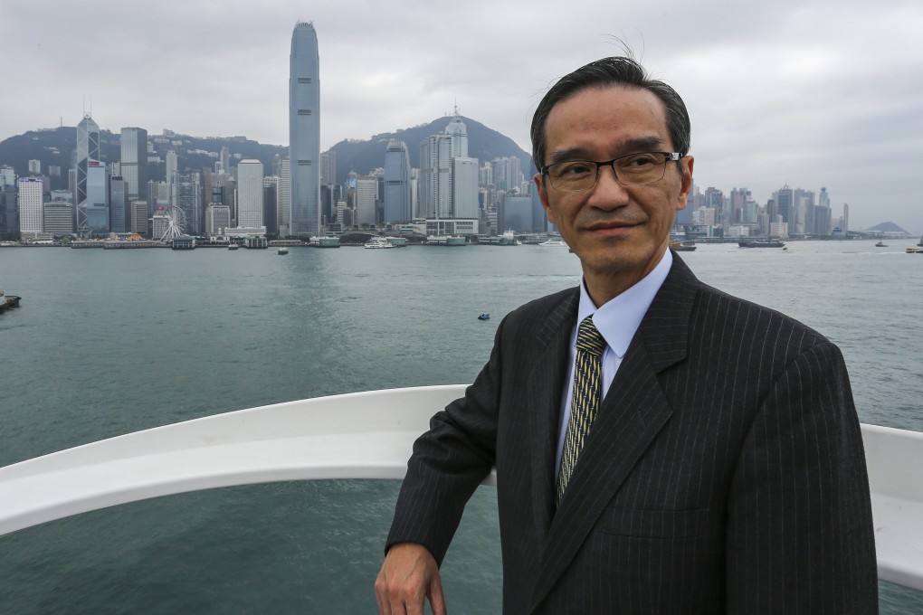 Stanley Wong, will soon come to the end of his term as chairman of the Task Force on Land Supply after his group submitted its recommendations to the government. Photo: Jonathan Wong