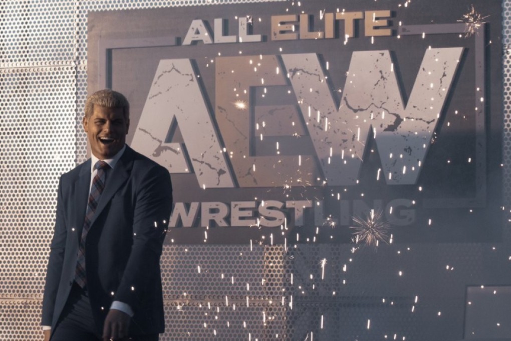 Cody Rhodes at the All Elite Wrestling rally. Photo: Twitter