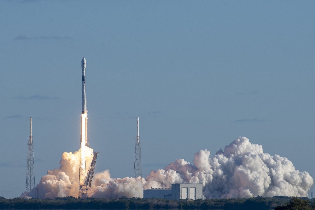 A SpaceX Falcon 9 reusable rocket launching on December 23, 2018. Photo: EPA/SpaceX