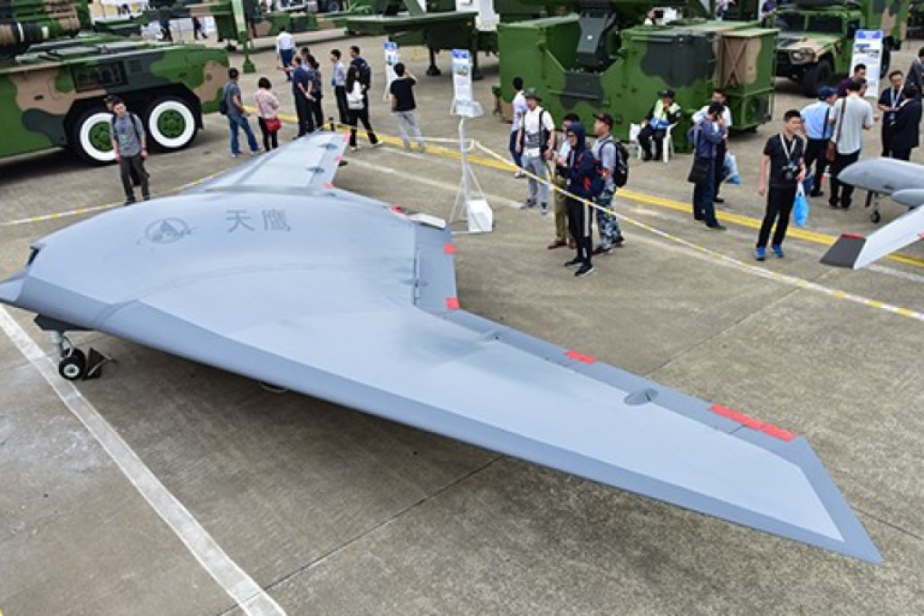 China s Sky Hawk stealth drone has capability to talk to fighter pilots developer says South China Morning Post