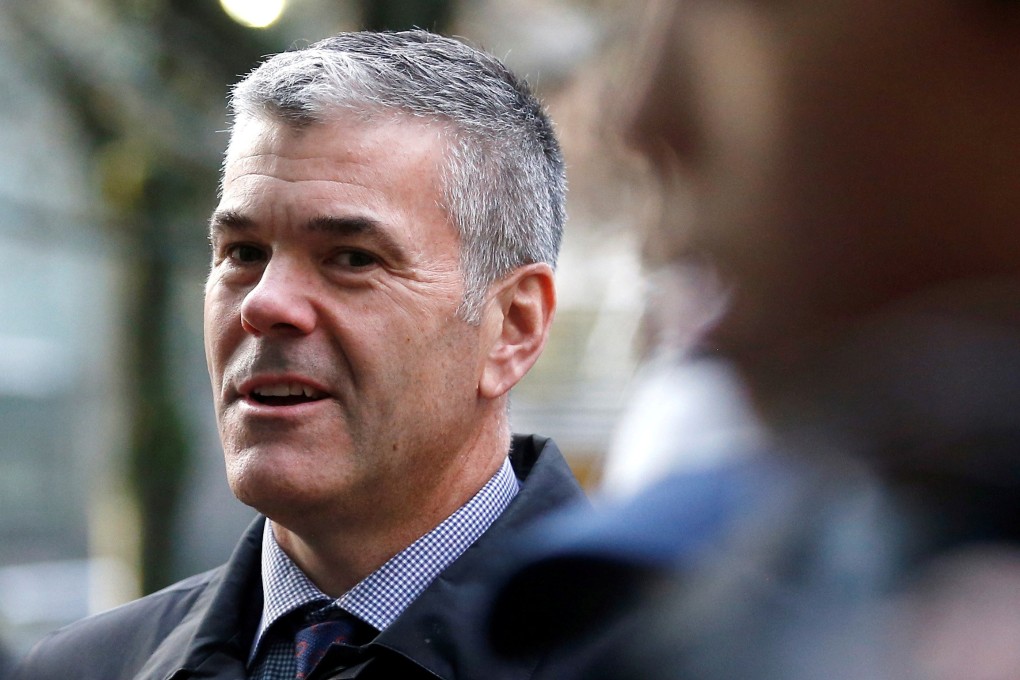 Huawei Canada Vice-President of Corporate Affairs Scott Bradley outside after the BC Supreme Court bail hearing of Huawei CFO Sabrina Meng Wanzhou in Vancouver, British Columbia, Canada on December 11, 2018. Photo: Reuters