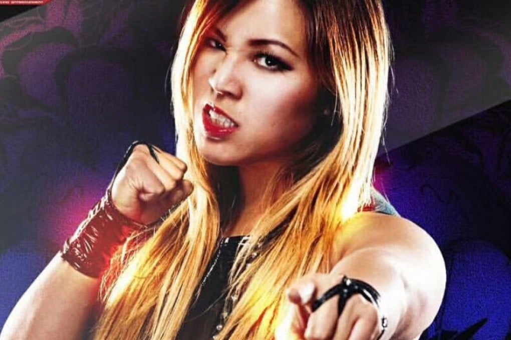 Zeda Zhang is currently performing with Oriental Wrestling Entertainment in China. Photo: OWE