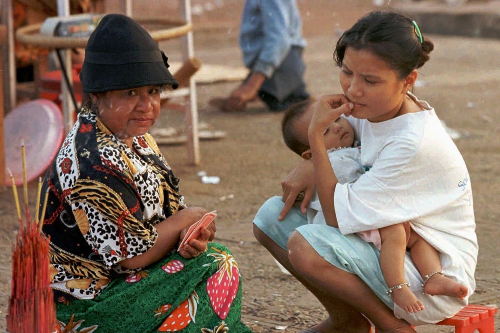 A Cambodian fortune-teller in Phnom Penh. File photo: AP