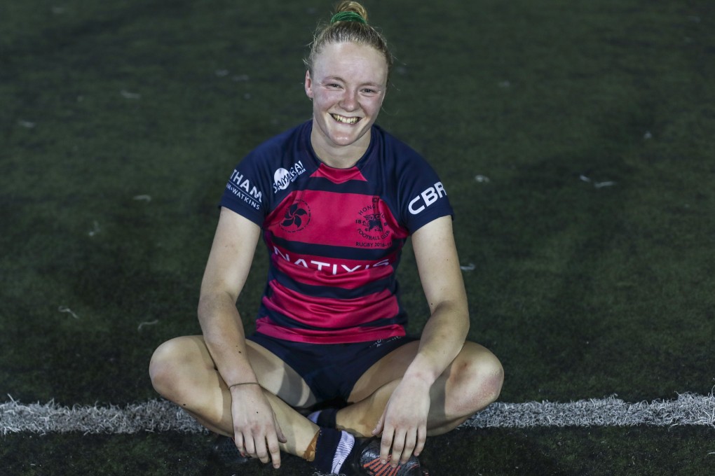 Elizabeth Musgrove brings both a judo and track and field background to her rugby game. Photo: Xiaomei Chen