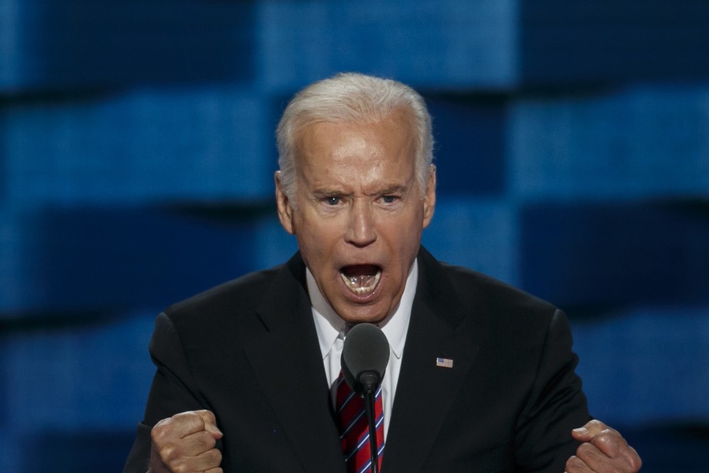 Joe Biden said he’s ‘the most qualified person in the country’ to be president and that he would make a decision this month on whether he would run. File photo: TNS