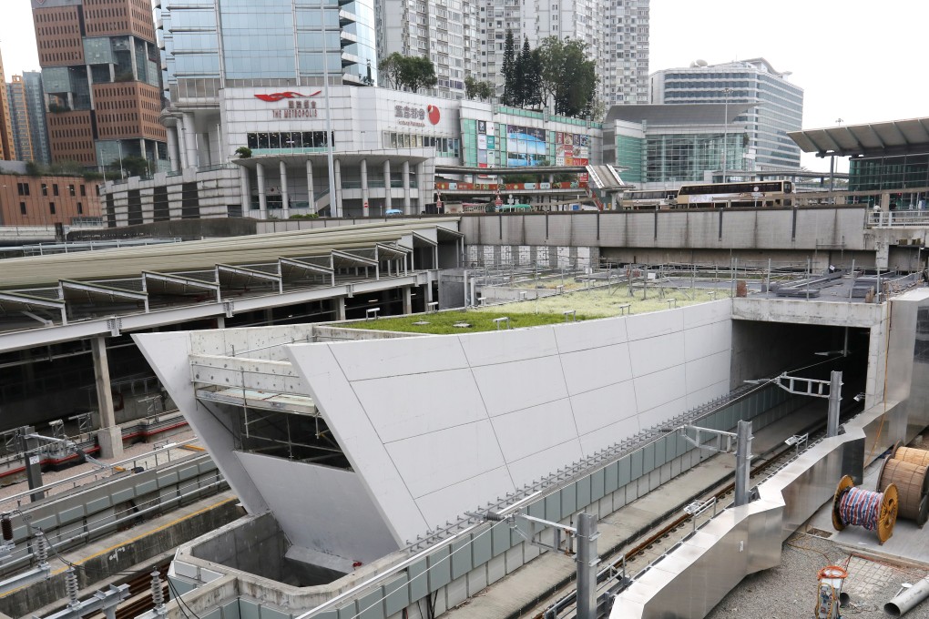 The investigation into the construction work at Hung Hom station has uncovered further evidence of the defective installation of steel bars. Photo: Dickson Lee