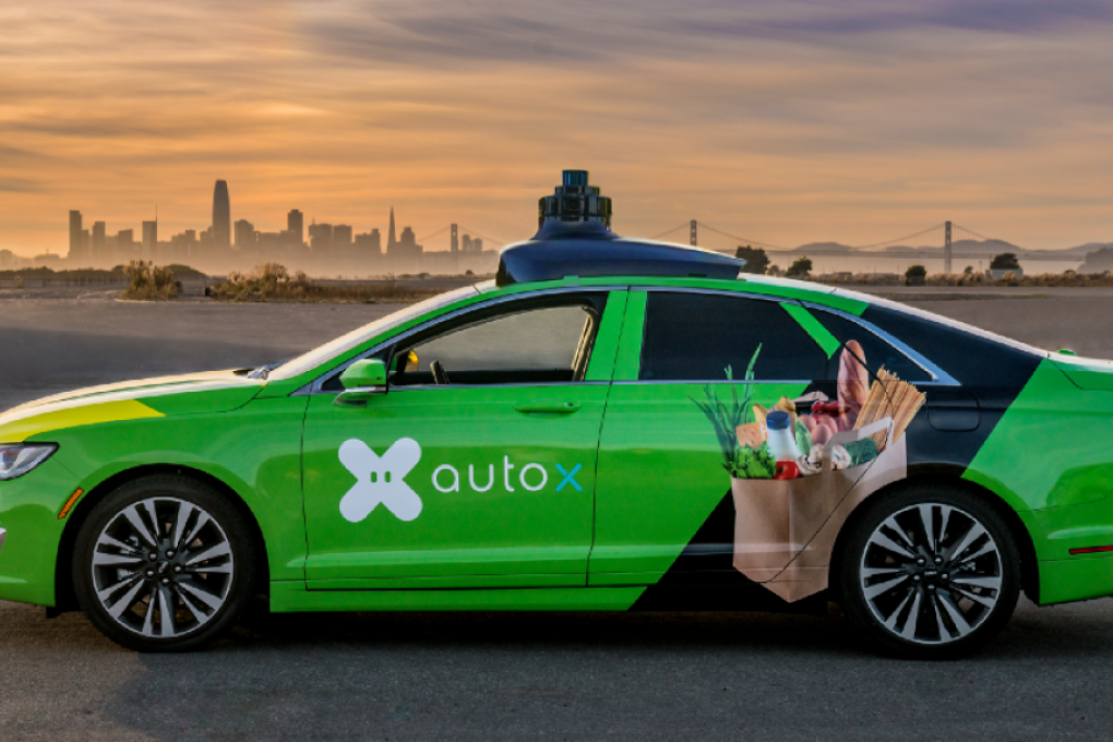 AutoX's self-driving car.