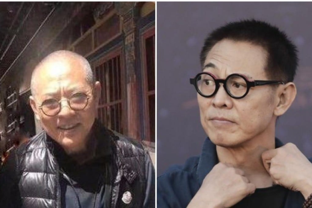 Jet Li, who looked frail in a visit to Chengdu in summer 2017, appeared in much better health during an appearance at Jack Ma’s 2019 Rural Teacher awards in Sanya. Photos: Twitter/Imaginechina