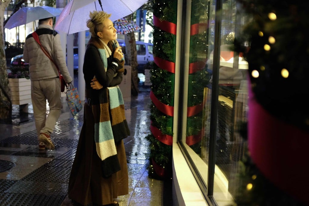 Ma Yinhong is one of a growing number of older models sought by Chinese and international labels trying to court the country's growing number of “silver spenders”. Photo: AFP