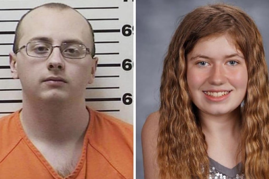 Jake Thomas Patterson and Jayme Closs, who he allegedly kidnapped after murdering her parents. Photos: AP