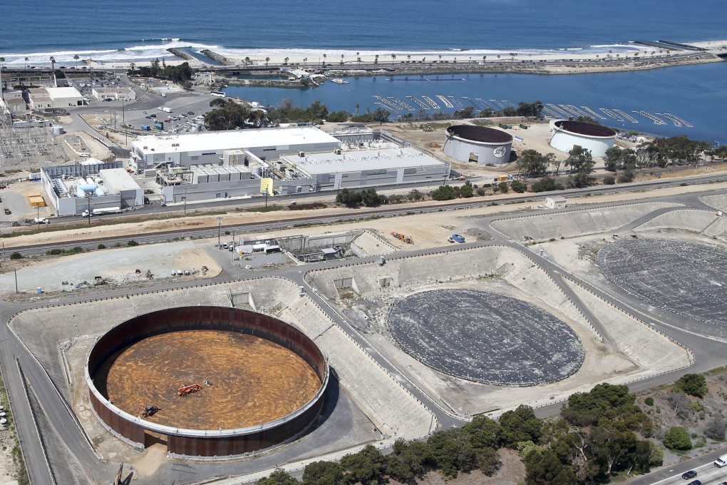 A desalination plant in Carlsbad, California. File photo: AP