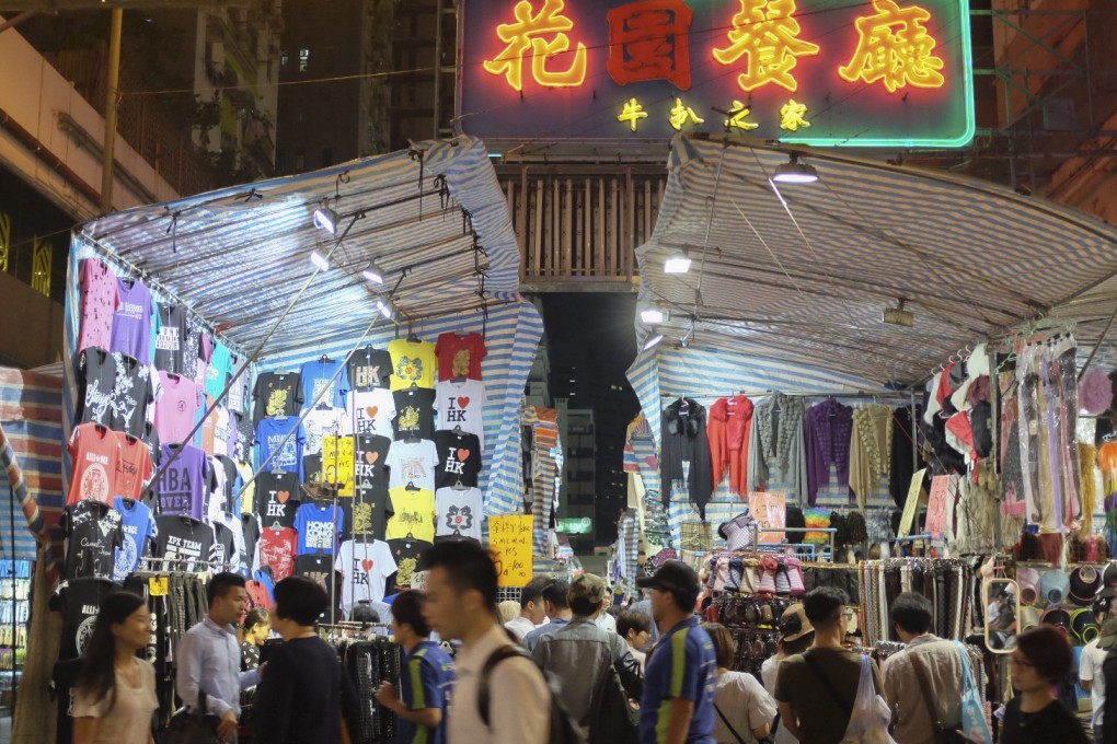 Ladies’ Market in Mong Kok has long been a bargain-hunter’s favourite, but shopping there is not what it used to be. Photo: Alkira Reinfrank
