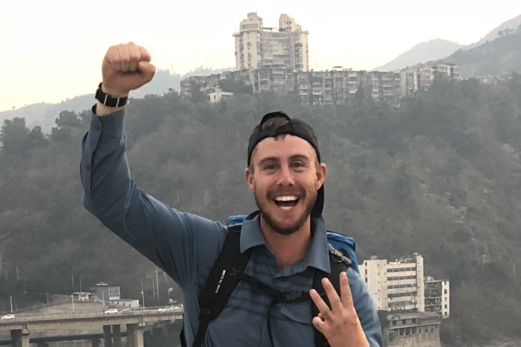 Ash Dykes is halfway to his third world first. He has faced wolves, bears, the police and eight partners have dropped out so far. Photos: Handout