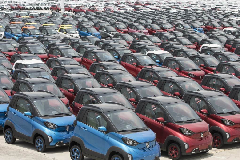 China is estimated to have as many as 500 EV start-ups. Photo: Bloomberg