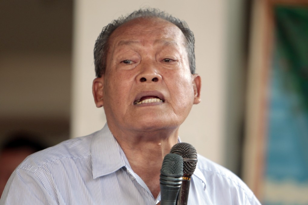 Kong Korm said he was delighted to have his ban lifted, and would continue in politics by joining the Khmer Will Party. Photo: AP