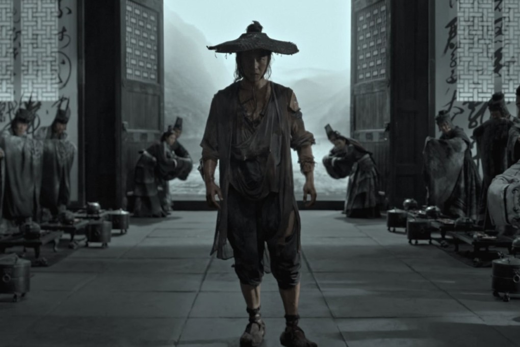 Deng Chao in a still from Shadow (category IIB; Mandarin), directed by Zhang Yimou and also starring Sun Li and Zheng Kai.