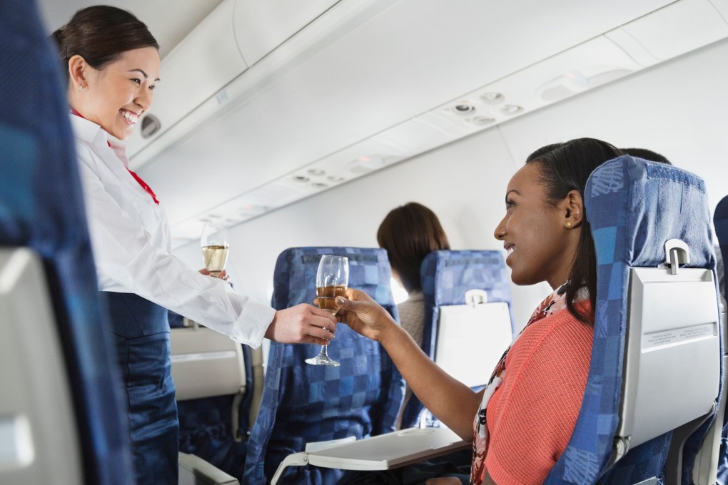 Millennials are 10 per cent more likely to be intoxicated on a flight than older passengers, according to a new survey. Photo: Alamy