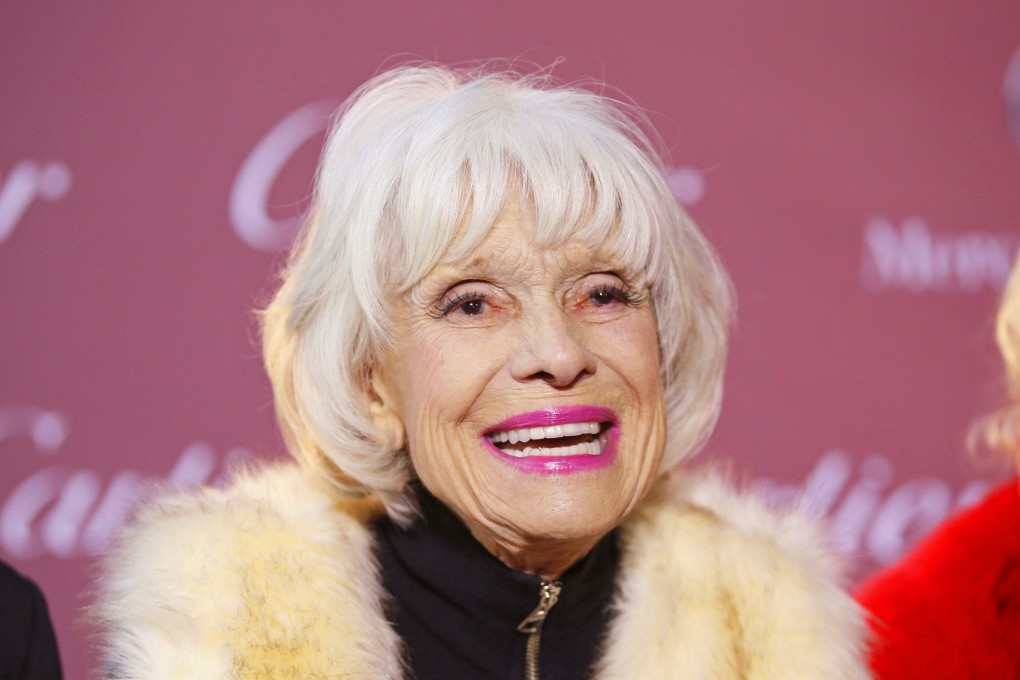 Comedian Carol Channing at the Palm Springs International Film Festival Awards Gala in Palm Springs, California, in 2015. Photo: Reuters