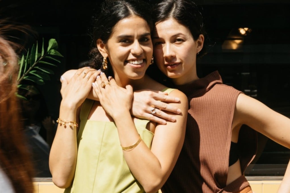 Best friends Mona Chalabi (left) and Emmy the Great (Emma-Lee Moss) have used symbols and sounds to make statistics more accessible. Photo: Ashley Batz for Wolcott Takemoto