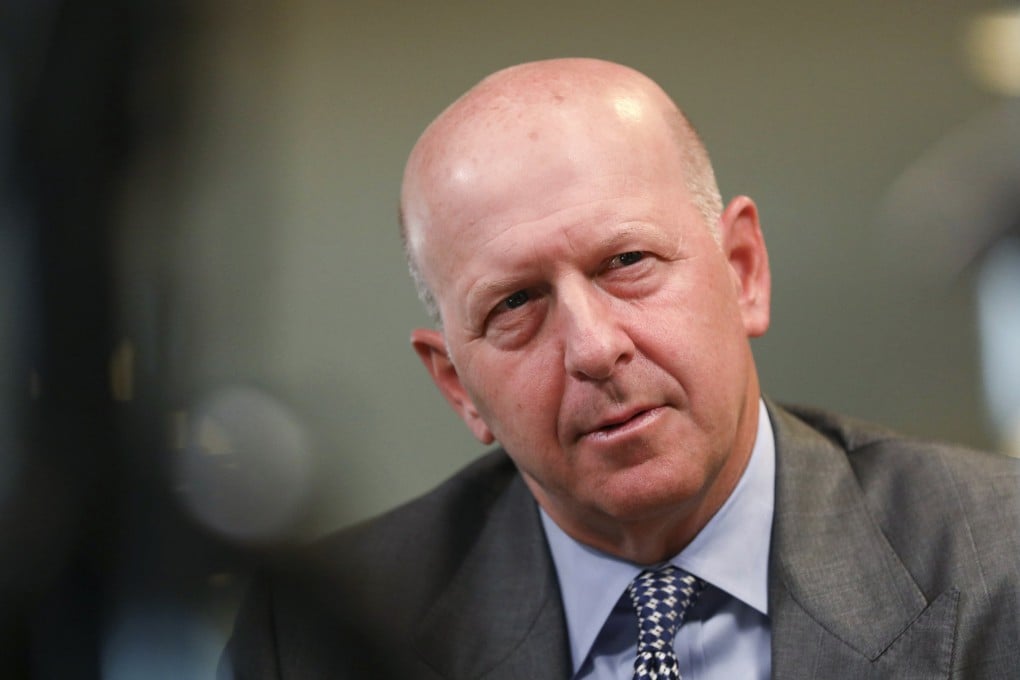 Goldman Sachs chief executive David Solomon. Photo: Bloomberg