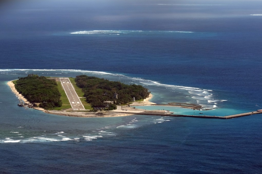 Taiping Island in the South China Sea was claimed by Taiwan after the second world war. Photo: AFP
