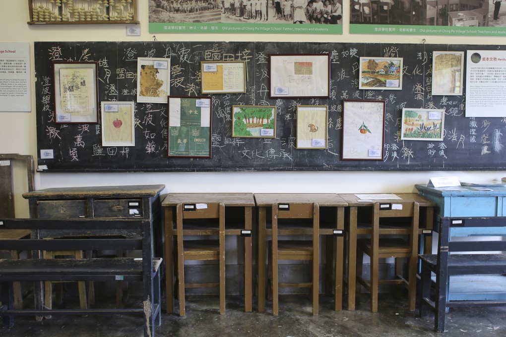 A heritage centre located inside the former primary school on Yim Tin Tsai island, Sai Kung. Picture: May Tse