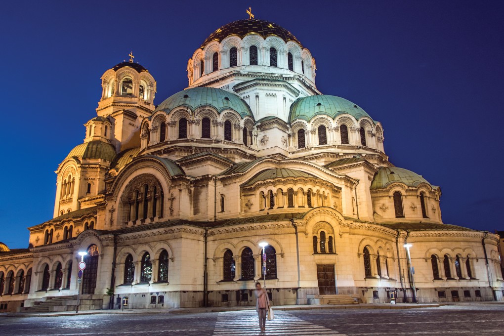The Alexander Nevsky Cathedral, in Sofia, Bulgaria. Picture: Tim Pile