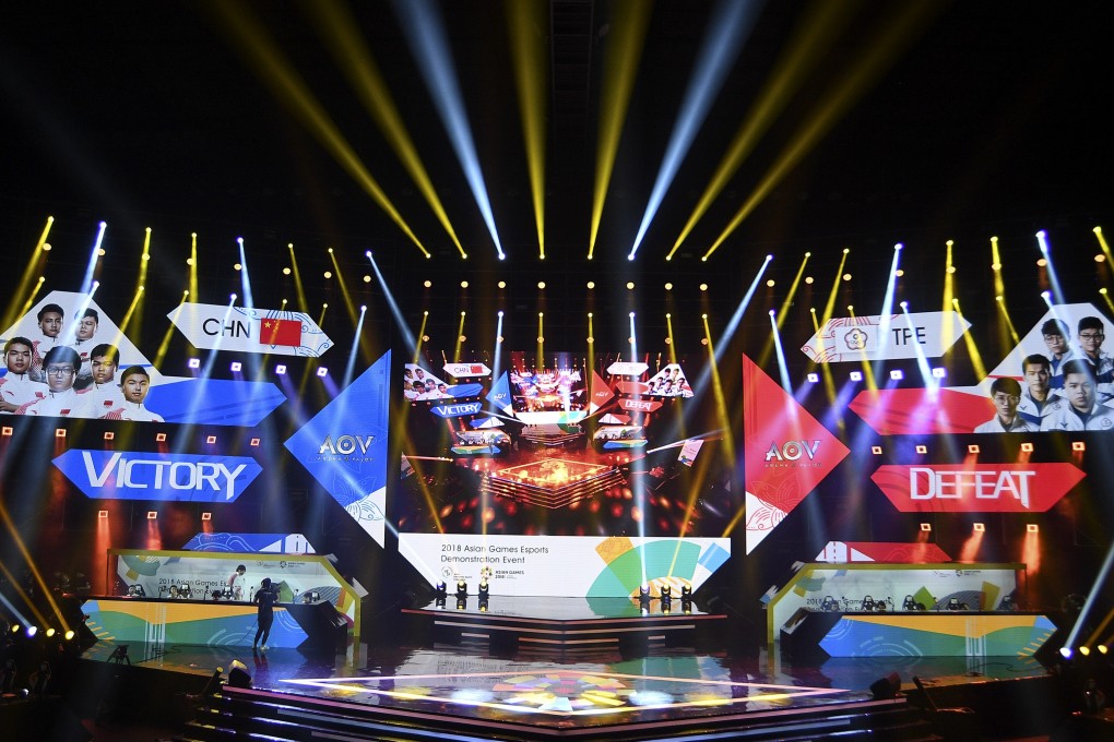 E-sports at the 2018 Asian Games in Jakarta. Photo: AP