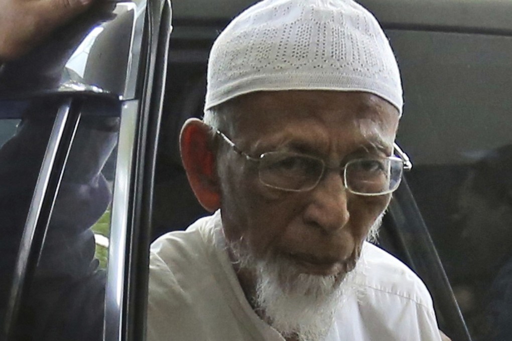 Radical cleric Abu Bakar Bashir. Photo: AP