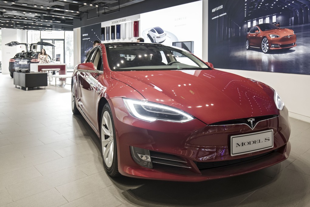 Tesla will replace airbags of some 14,000 Model S cars in China starting in April. Photo: Bloomberg