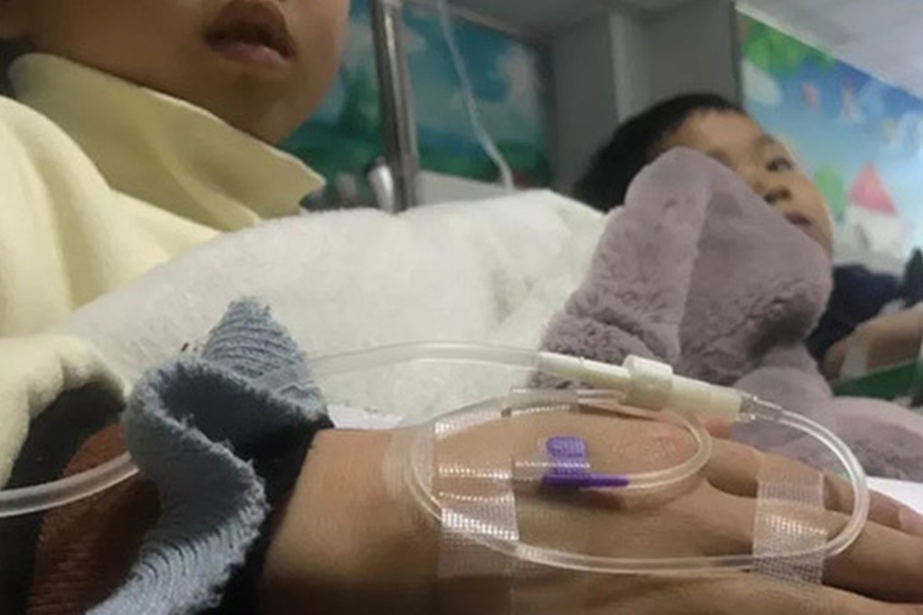 Kindergarten pupils in Quanzhou reported suffering from food poisoning symptoms after having lunch at a school on Wednesday and norovirus was diagnosed. Photo: Thepaper.cn