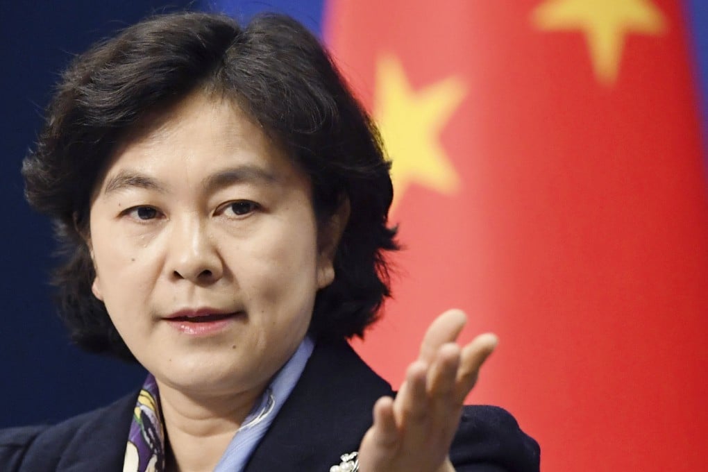 Chinese foreign ministry spokeswoman Hua Chunying. Photo: Kyodo