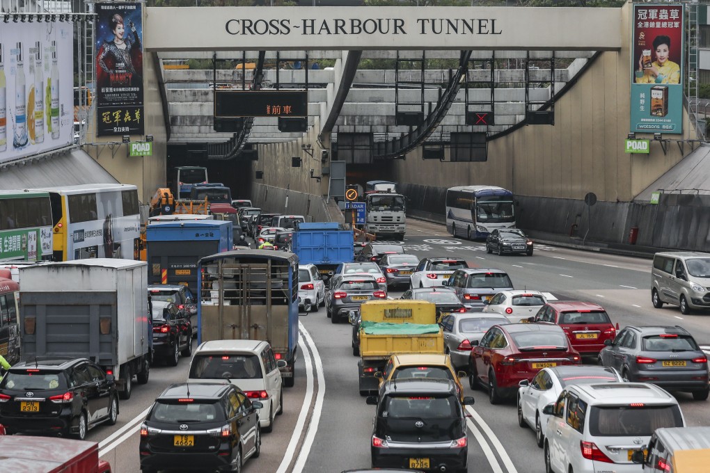 The Cross-Harbour Tunnel is one of two crossings that will see toll increases under the proposal. Photo: Xiaomei Chen
