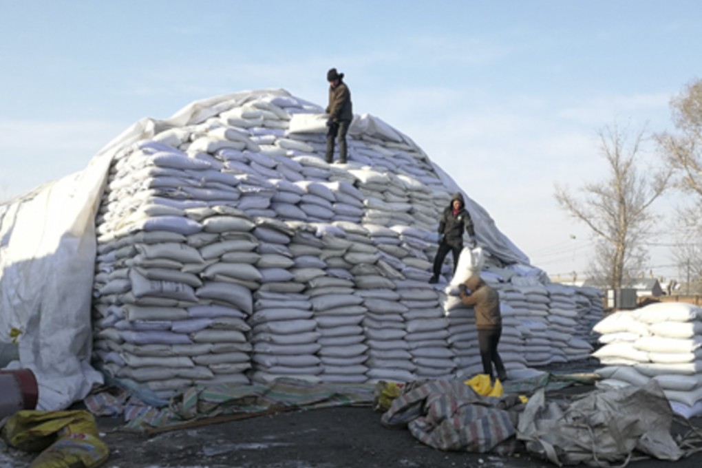 Some of the victims were working at a fertiliser plant in Heilongjiang province. The factory owner said he was not aware the subcontractor was using forced labour. Photo: Thepaper.cn
