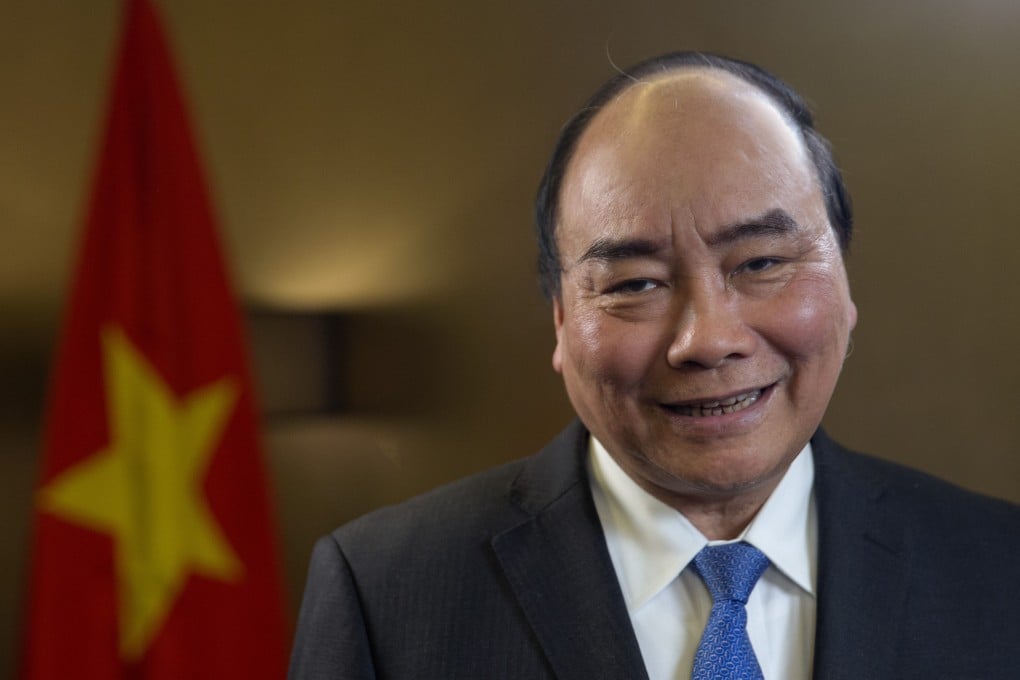 Vietnam’s Prime Minister Nguyen Xuan Phuc has a good story to tell global executives he’ll meet in Davos this week. Photo: Bloomberg
