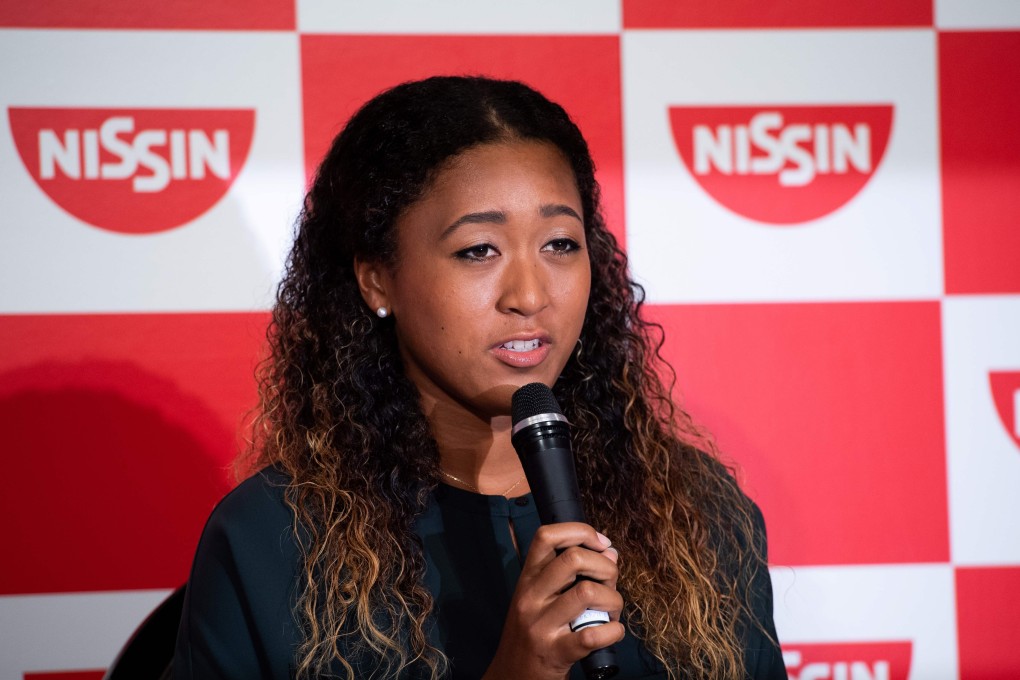 Japan’s Naomi Osaka, the US Open champion, is sponsored by noodle-maker Nissin. Photo: AFP