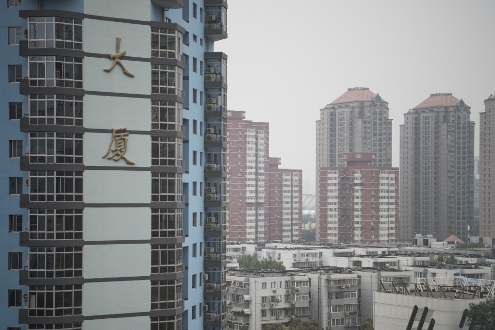 A residential area in Beijing’s Chaoyang district. The site acquired by Sunac China Holdings in the locale has a gross floor area of 668,500 square metres. Photo: AFP