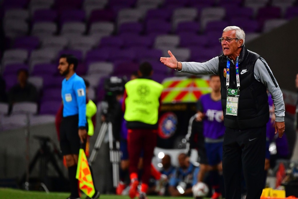 China coach Marcello Lippi has said his team must be more focussed against regional heavyweight Iran in the last-eight. Photo: AFP