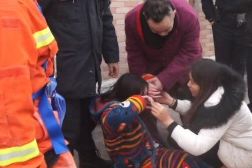 A 23-year-old internet broadcast host in eastern China has died a day after she was rescued by firefighters from an apparent attempt to take her own life. Photo: Guancha.cn