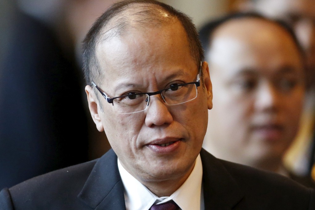 Former Philippine President Benigno Aquino in 2015. Photo: Reuters