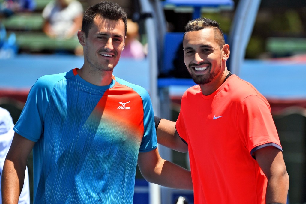 Bernard Tomic and compatriot Nick Kyrgios are symbolic of Australian tennis’ current state. Photo: AFP