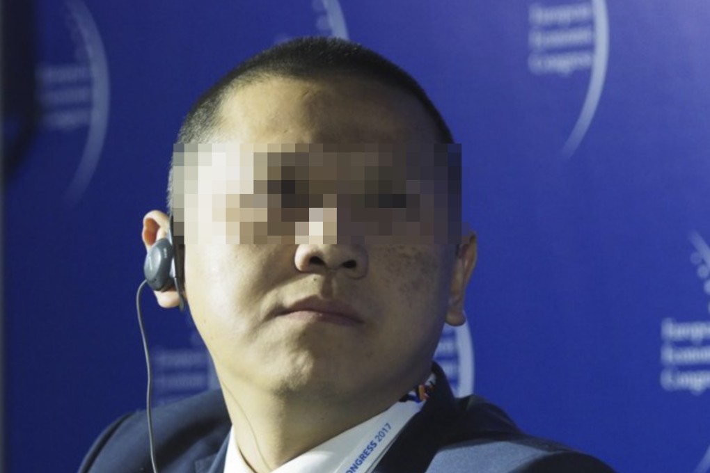 An undated photo of former Huawei executive “Weijing W.”, who has been arrested on spying charges in Poland. Photo: wnp.pl