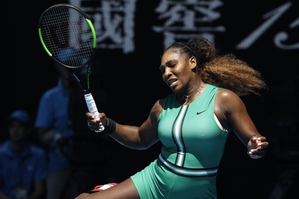 Serena Williams was knocked out by Karolina Pliskova at the Australian Open. Photo: AP