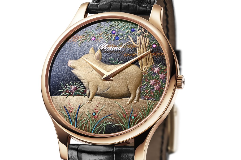 Chopard’s latest L.U.C. XP Urushi “Year of the Pig” watch shows off the watchmaker’s craftsmanship.