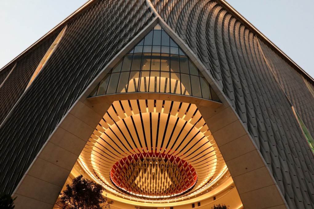 The Xiqu Centre for Chinese opera at the West Kowloon Cultural District opened on January 20. Photo: Felix Wong