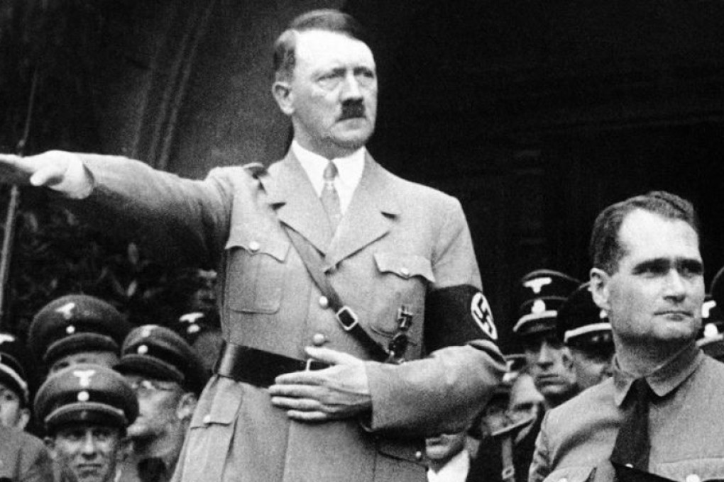 Nazi leader Adolf Hitler (left) and his deputy Rudolf Hess. Photo: AP