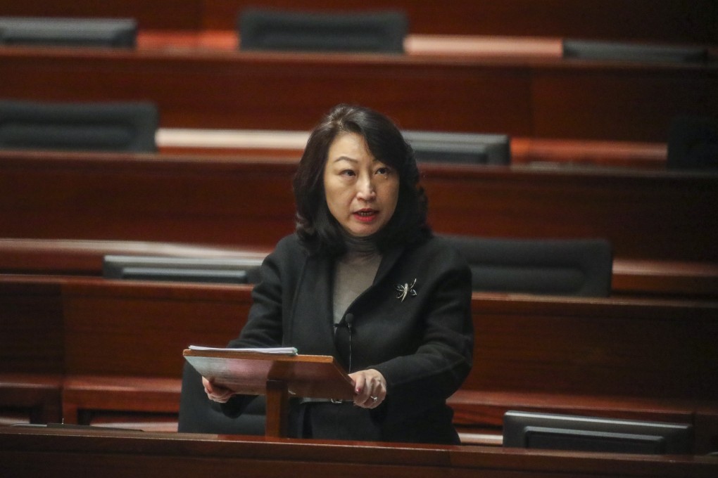 Justice Secretary Teresa Cheng. Photo: Nora Tam